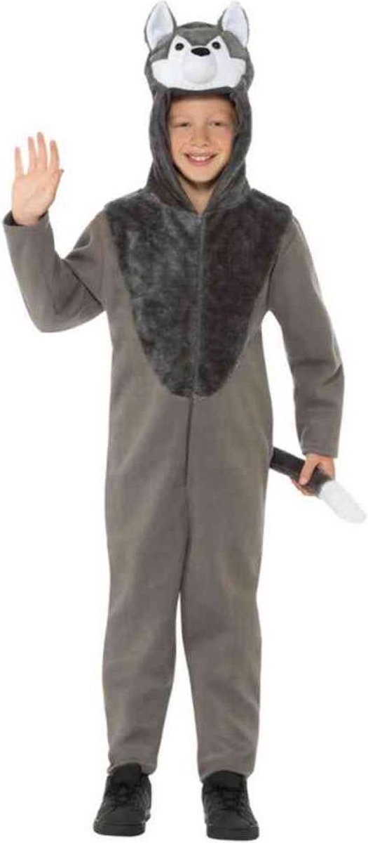 Wolven Onesie Kind - Maat S