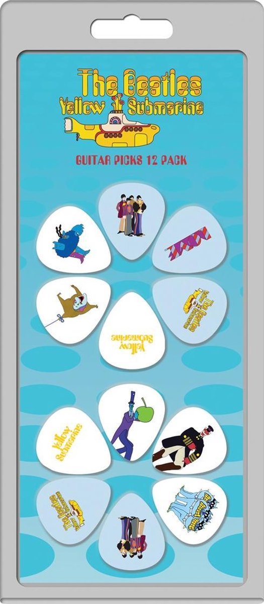 Perri's The Beatles Yellow Submarine 12-pack Medium plectrum 0.71 mm