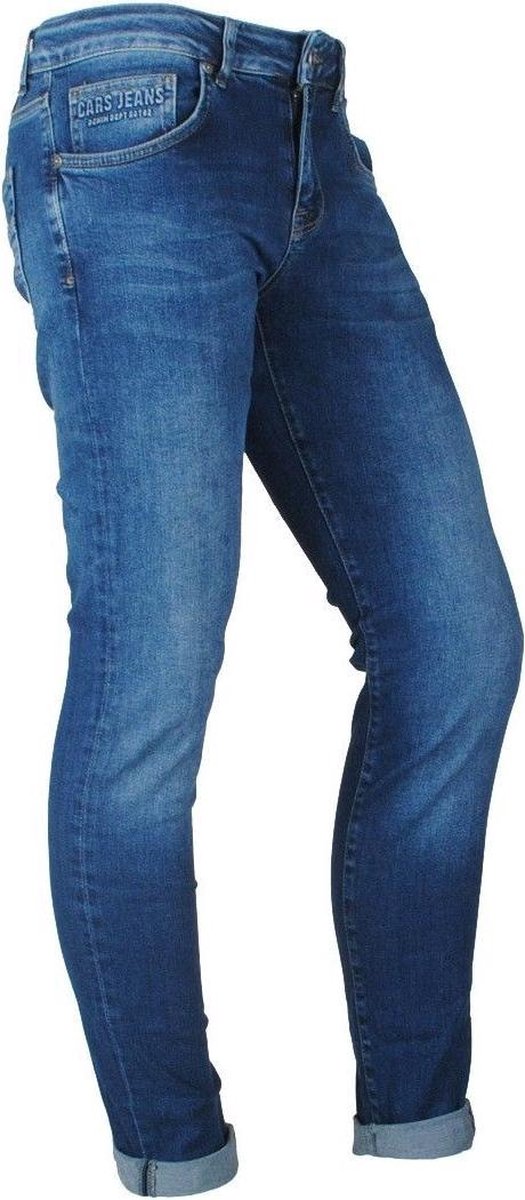Cars Jeans Model BATES DENIM Slim Fit Heren Jeans - Maat W33 X L32