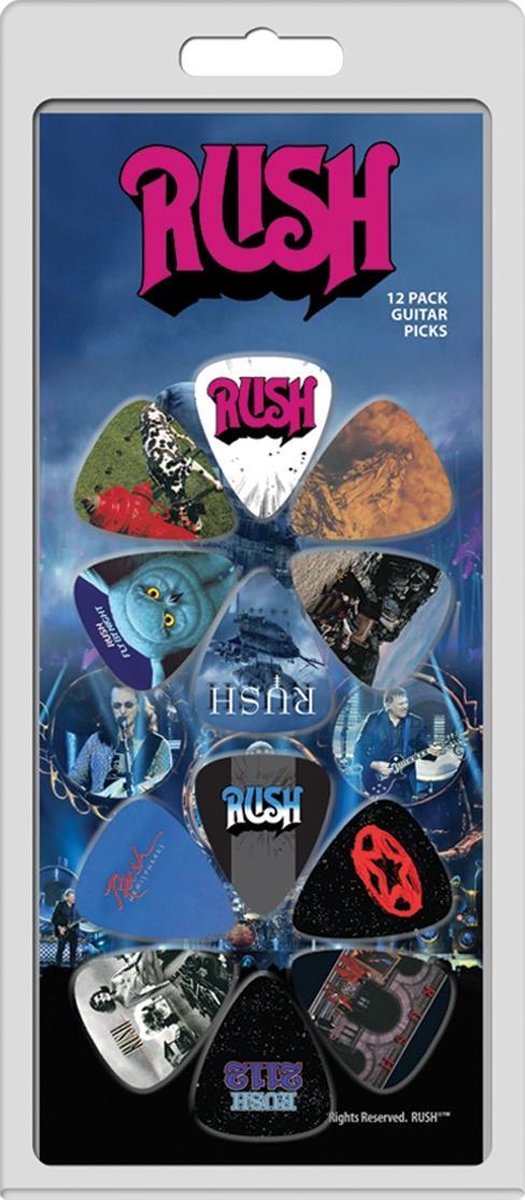 Perri's Rush 12-pack Medium plectrum 0.71 mm