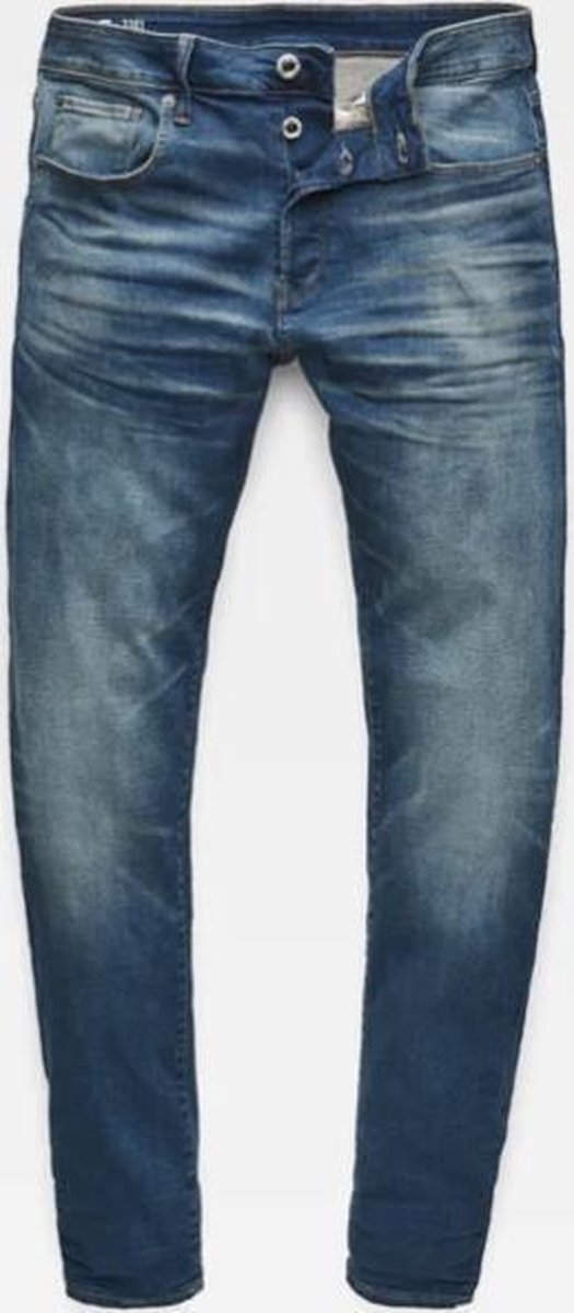 G-star Jeans 3301 Slim Fit Worker Blue Faded Blauw (51001-A088-A888)