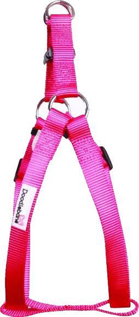 Doodlebone Hondentuig Bold 70 X 80 Cm Nylon Neon Roze