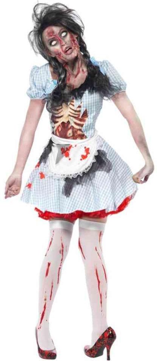 " Halloween Zombie kostuum voor dames - Verkleedkleding - Large"