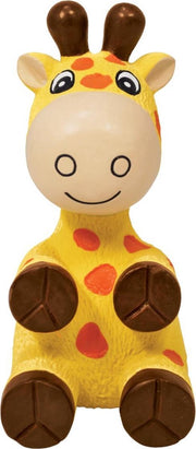 Kong Wiggi Giraffe - Hondenspeelgoed - Geel - 13 x 11 x 28 cm