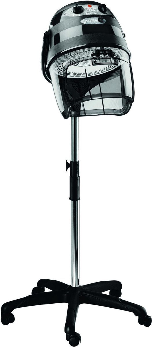 Comair Ceriotti Droogkap Equator 3000 2 snelheden met statief zwart 1000W
