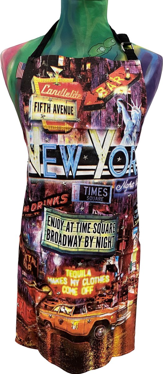 Memoriez Keukenschort New York Trendy