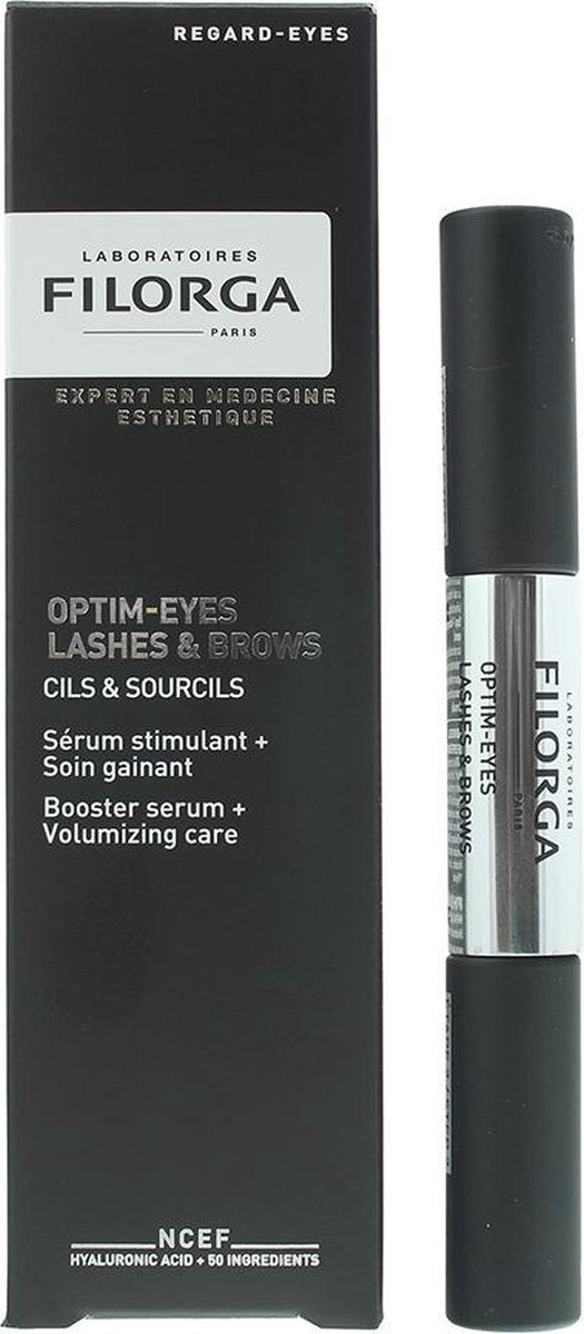 Filorga Optim-Eyes Lashes & Brows Booster Serum & Volumising Care Duo 13 ml