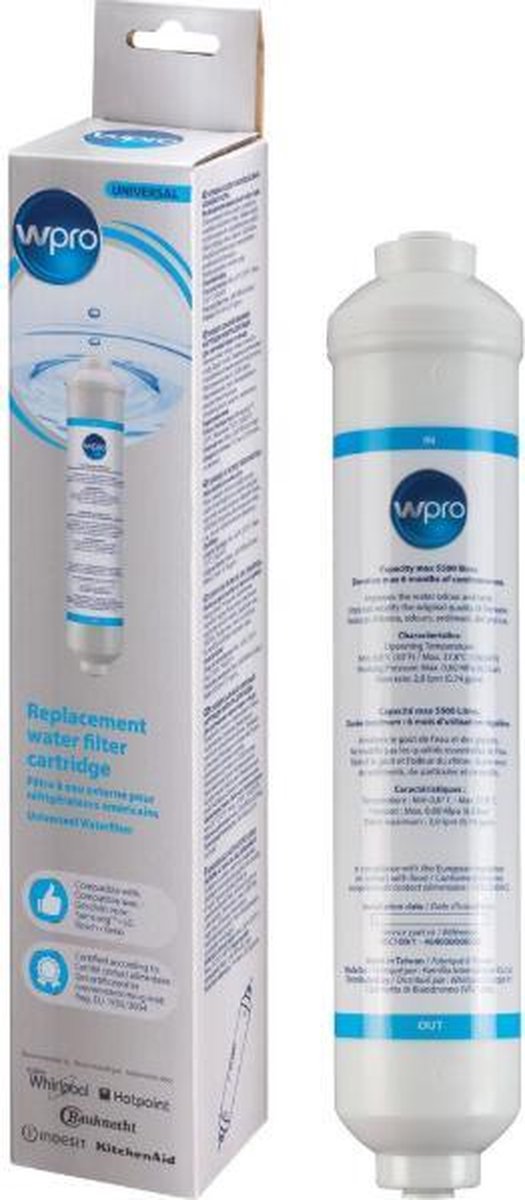 Waterfilter universeel wpro USC100/1 amerikaanse koelkast voor oa LG Samsung Whirlpool 13471