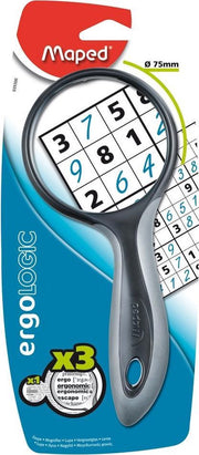 Ergologic vergrootglas - vergroting x 3 - 75 mm doorsnee