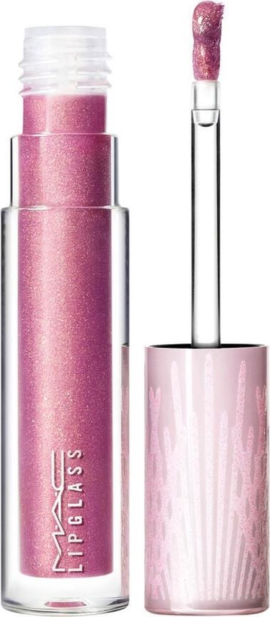 MAC Holiday Lipglass Lipgloss - Set me Off - Liefdes Cadeau Vrouw - Valentijn Cadeautje Vrouw - Valentijn kusjes