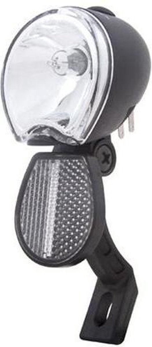 Spanninga Koplamp Micro Ff Led Naafdynamo Zwart