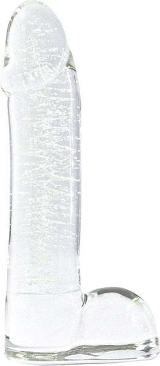 Glazen dildo glow-in-the-dark
