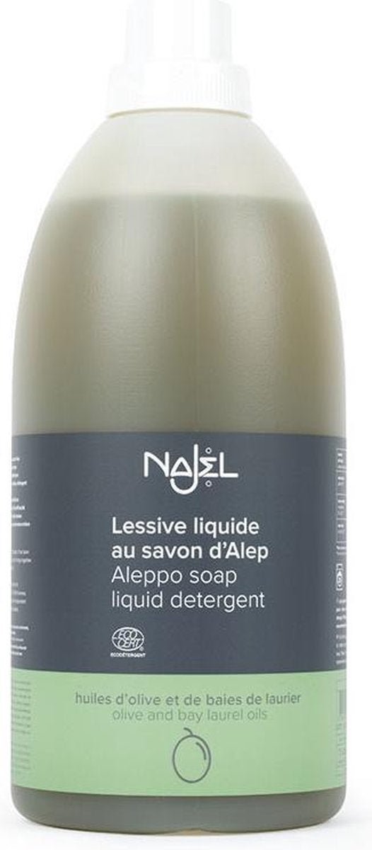 Najel Aleppo Aleppo ecologische vloeibare olijfzeep voor de was (2000ml)