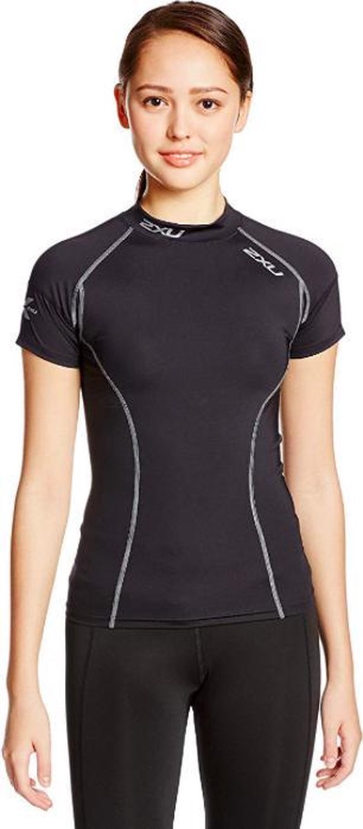 2XU - Compressie Shirt - Zwart - Dames - Maat XL