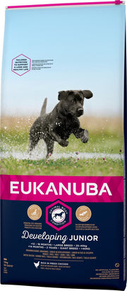 Eukanuba hondenvoer  dog developing junior large breed 12kg