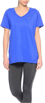 Asics Sportshirt - Maat XS  - Vrouwen - blauw/groen