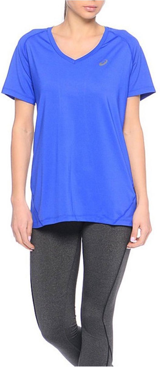 Asics Sportshirt - Maat XS  - Vrouwen - blauw/groen