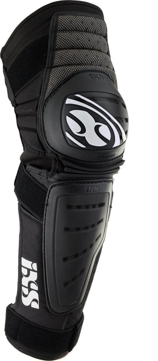 IXS Cleaver Knee/Shin Guards beenbescherming zwart Maat L