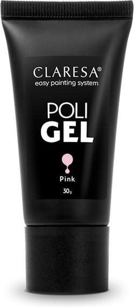 Claresa Polygel - Polyacryl Gel Pink 30g.