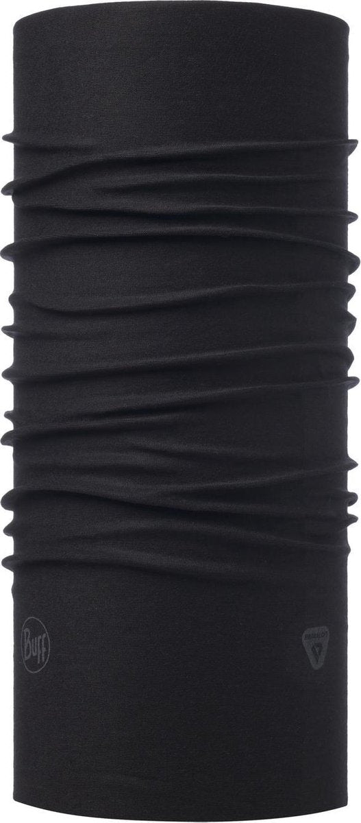 Buff Nekwarmer Thermonet - Solid Black - Unisex - Maat One Size
