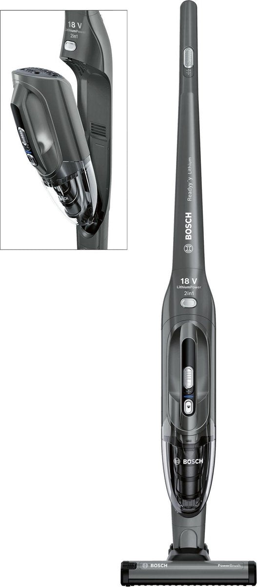 Bosch BBHL21841 0.4l Zwart steelstofzuiger & elektrische bezem