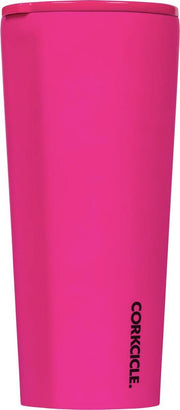 Corkcicle Tumbler 475ml 16oz - Neon Lights Neon Pink Roestvrijstaal -