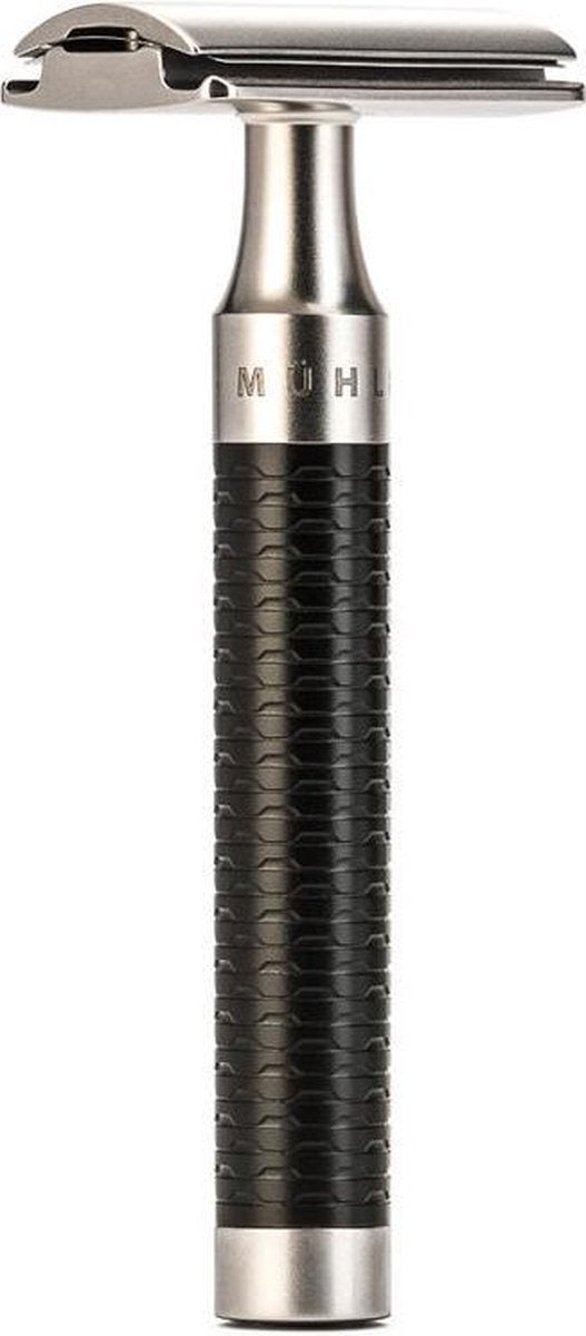 Muhle double edge safety razor ROCCA RVS matzwart R96