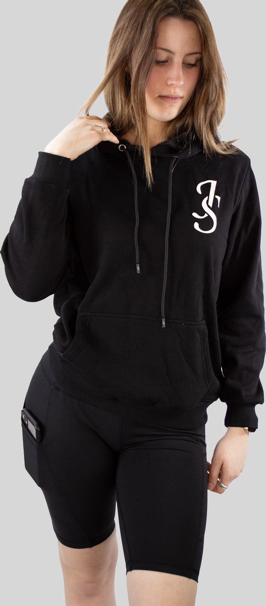Hoodie dames - Fashion hoodie – Trui – Sweatershirt – reflecterende hoodie - Dames fashion  hoodie – Hoodie met capuchin – Dames sweater –  JS