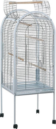 Papegaaienkooi Coco Wit - Wit - 55 x 55 x 143 cm