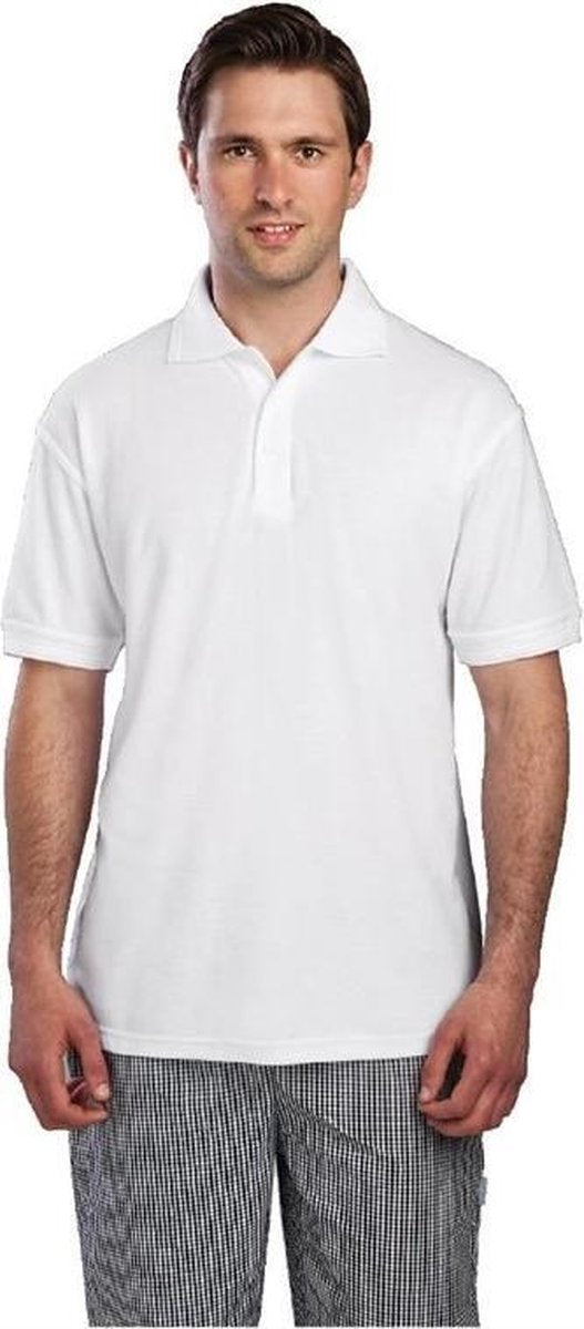 Unisex poloshirt wit