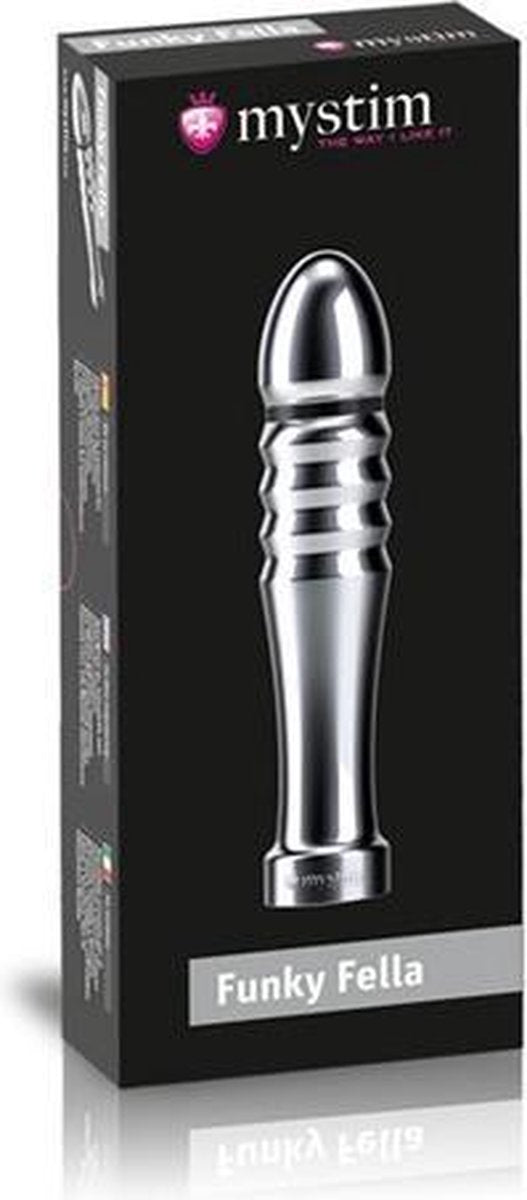 Funky Fella E-Stim Dildo - Ook voor anaal gebruik