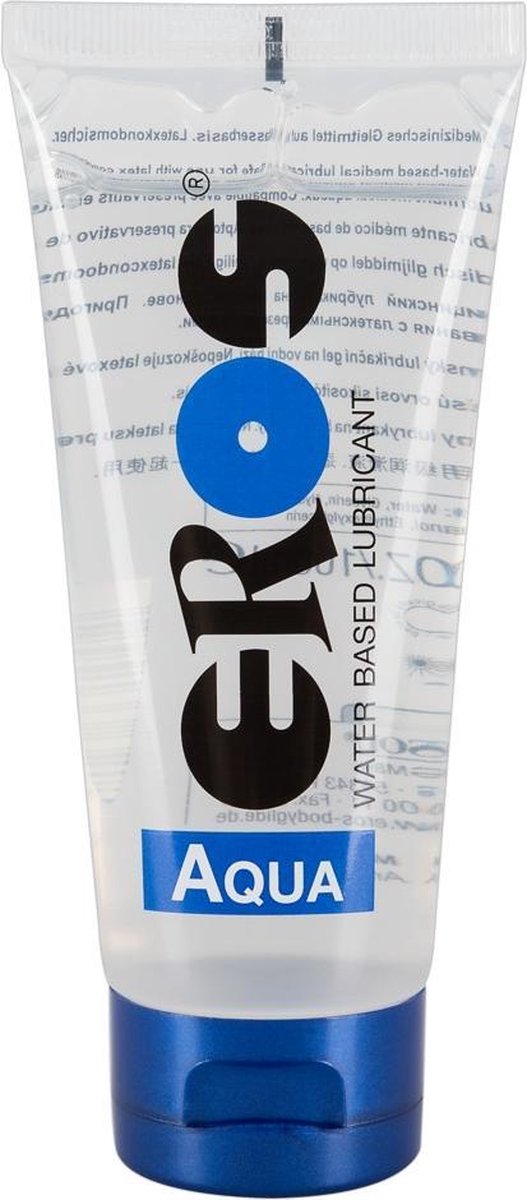 Eros Aqua Glijmiddel op Waterbasis in tube - 200 ml