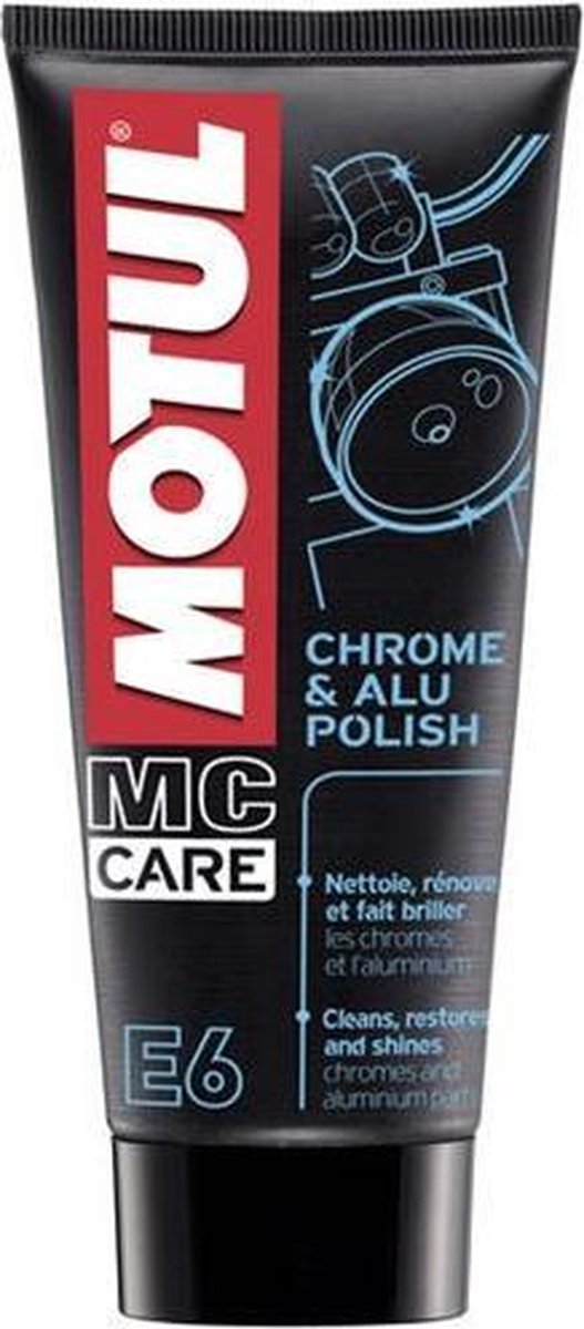 Motul E6 Chrome & Alu Polish 100ML
