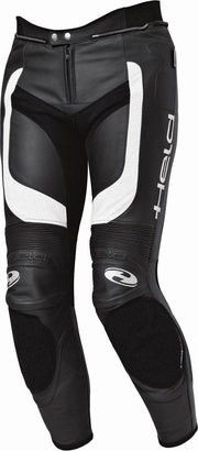 Leren Broek Held Rocket II zwart/wit