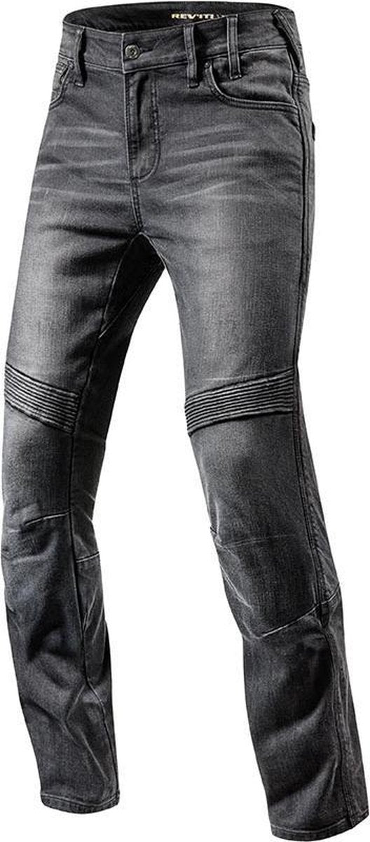REV'IT! Moto TF Black Motorcycle Jeans L36/W32