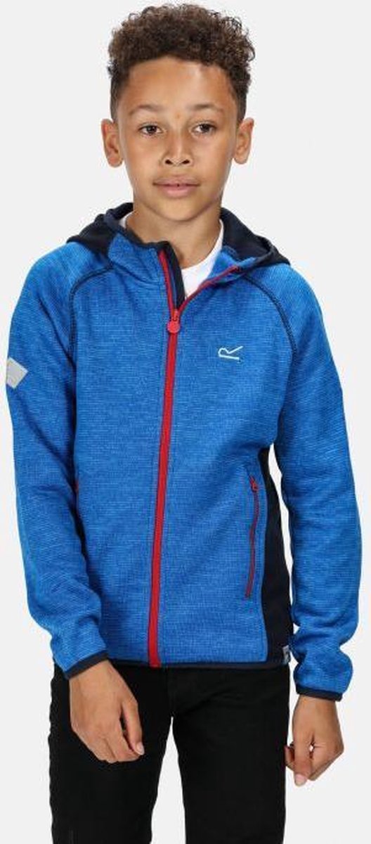 Regatta - Dissolver II Kinder Fleecevest - Blauw - Maat 116