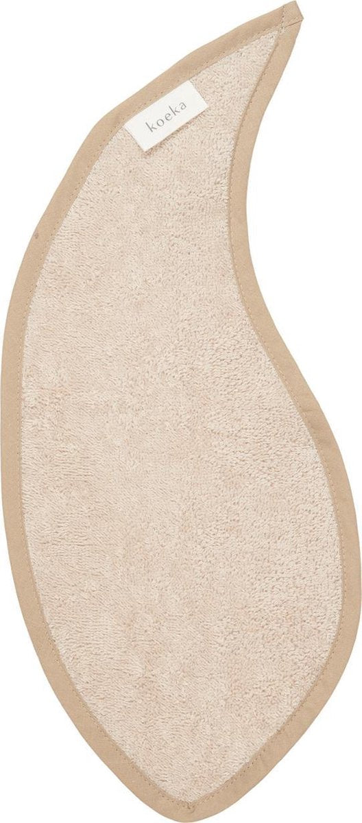 Koeka Spuugdoekje drop Dijon Organic - sand