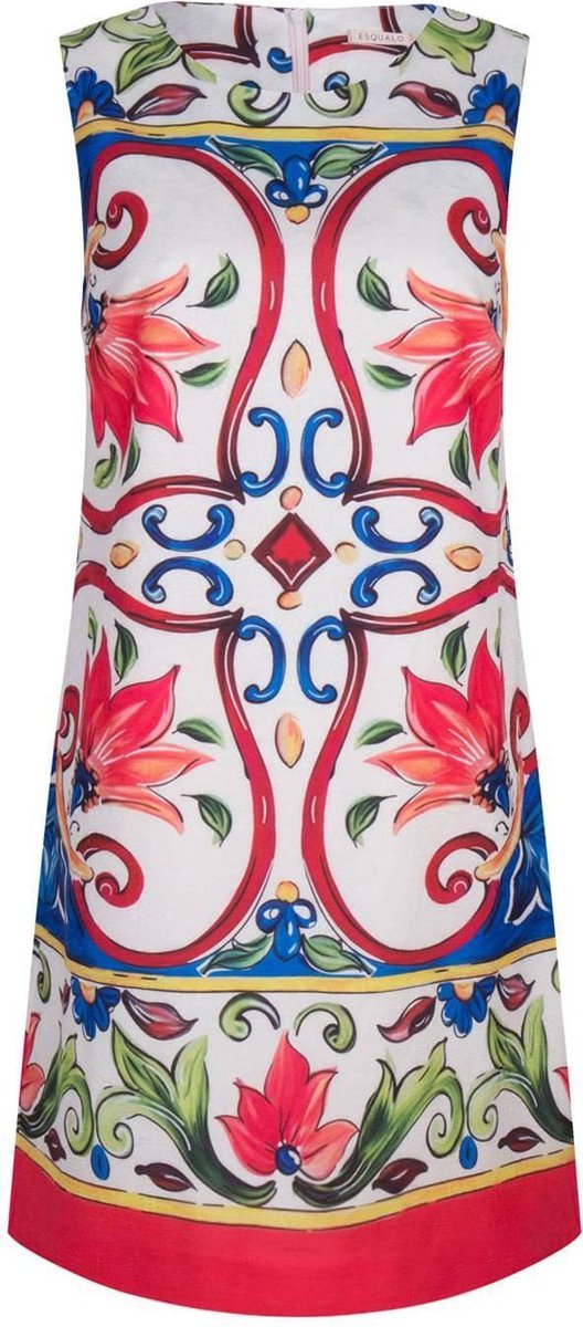 Esqualo jurk hs19.32215 print