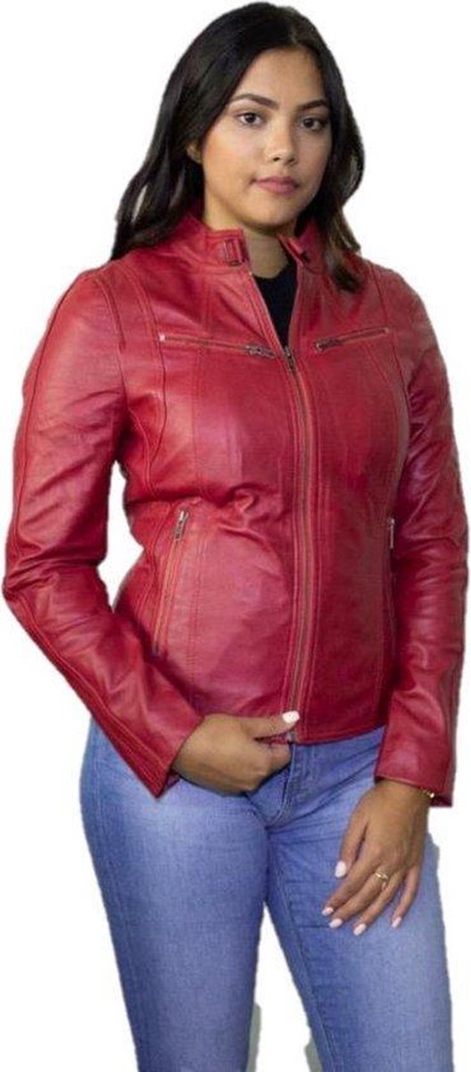 Sophie Dames Biker Rood XS