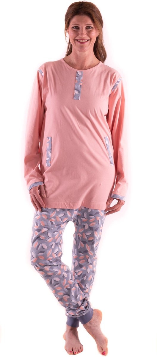 Dessin hansop | Dames | Ritssluiting | Lange pijpen | Rose | XXXL