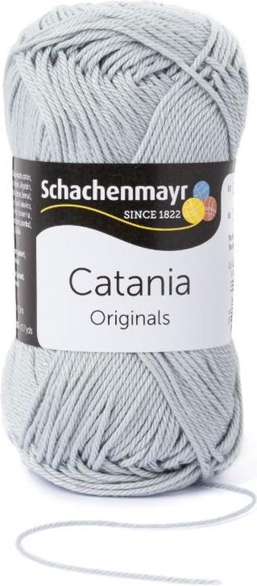 10 bollen Catania Orignals 50 g kleur 172 zilver