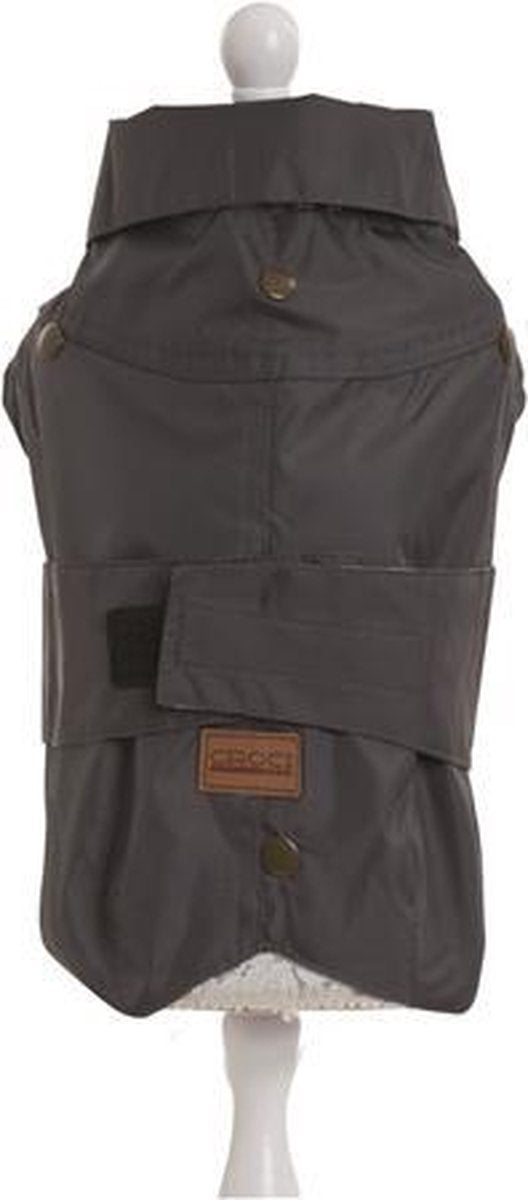 Croci hondenjas regenjas montreal grijs - 55 cm - 1 stuks