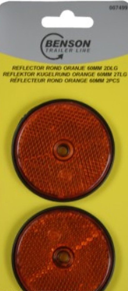 Reflector Rond Rood