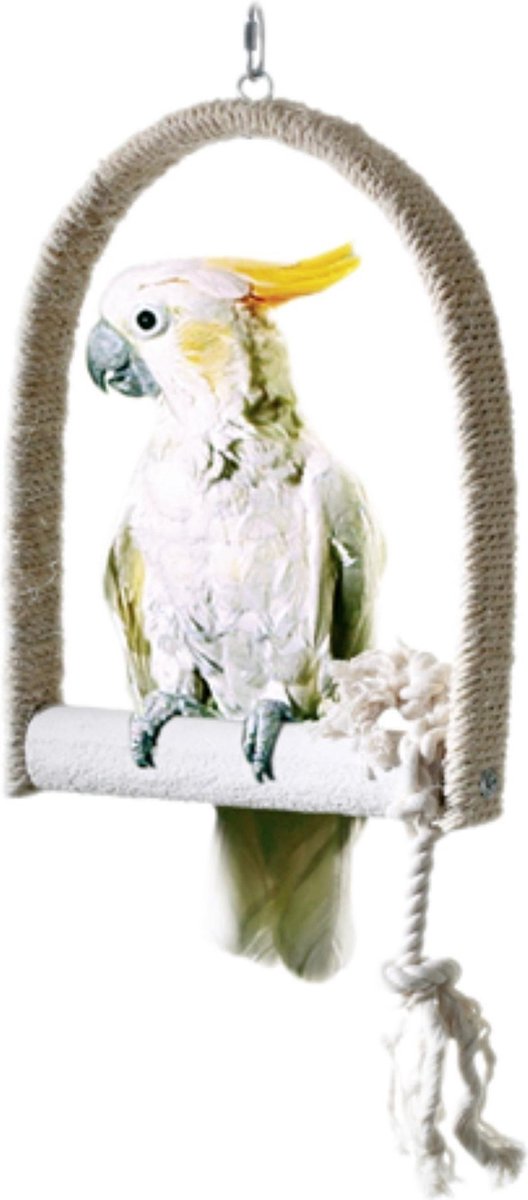 Sisal Schommel l 21x30x4 cm Flamingo