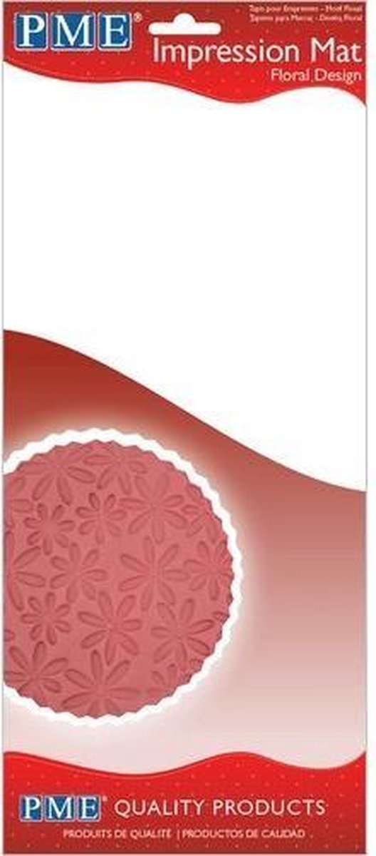 PME Impression Mat Floral Design
