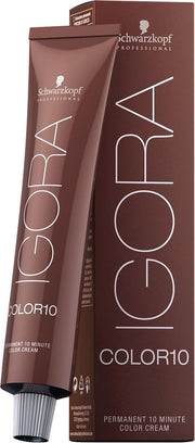 Schwarzkopf Haarverf Professional Igora Color 10 Permanent 10 Minute Color Creme 7-5 Medium Blonde Gold