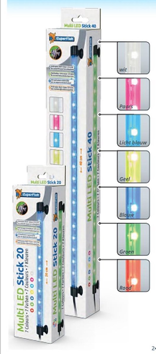 Superfish Multi led stick 20cm  2w