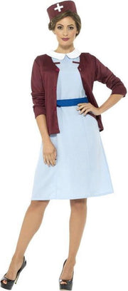 Verpleegster & Masseuse Kostuum | Strenge Verpleegster Jaren 60 | Vrouw | Extra Small | Carnaval kostuum | Verkleedkleding