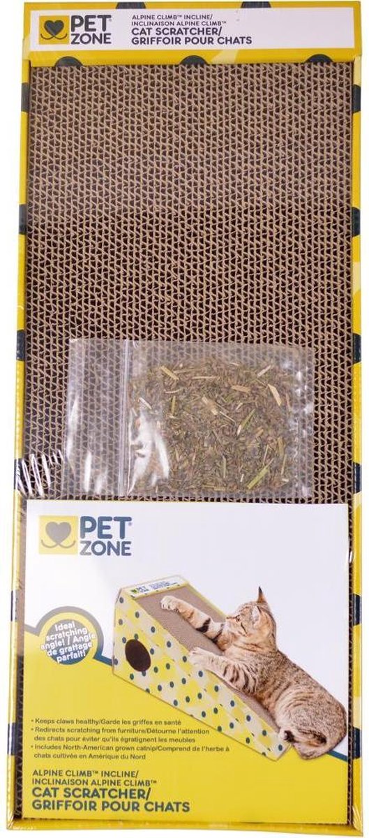 Petzone Krabplank Alpine - met kattenkruid