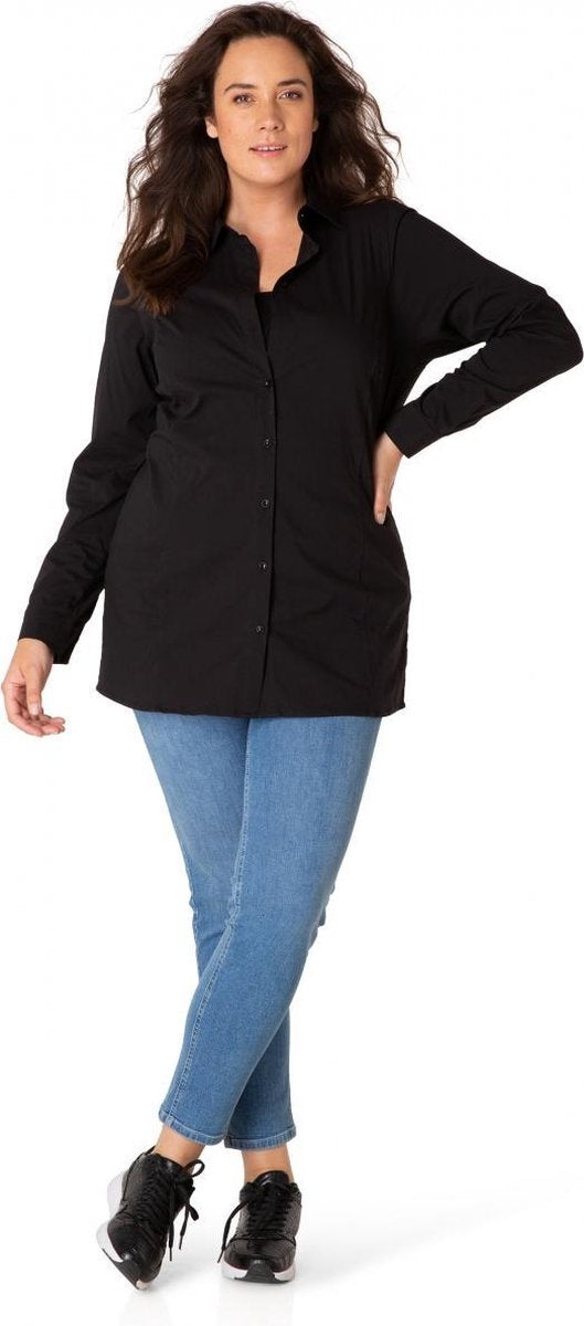 YESTA Aivy Blouse - Black - maat 1(48)